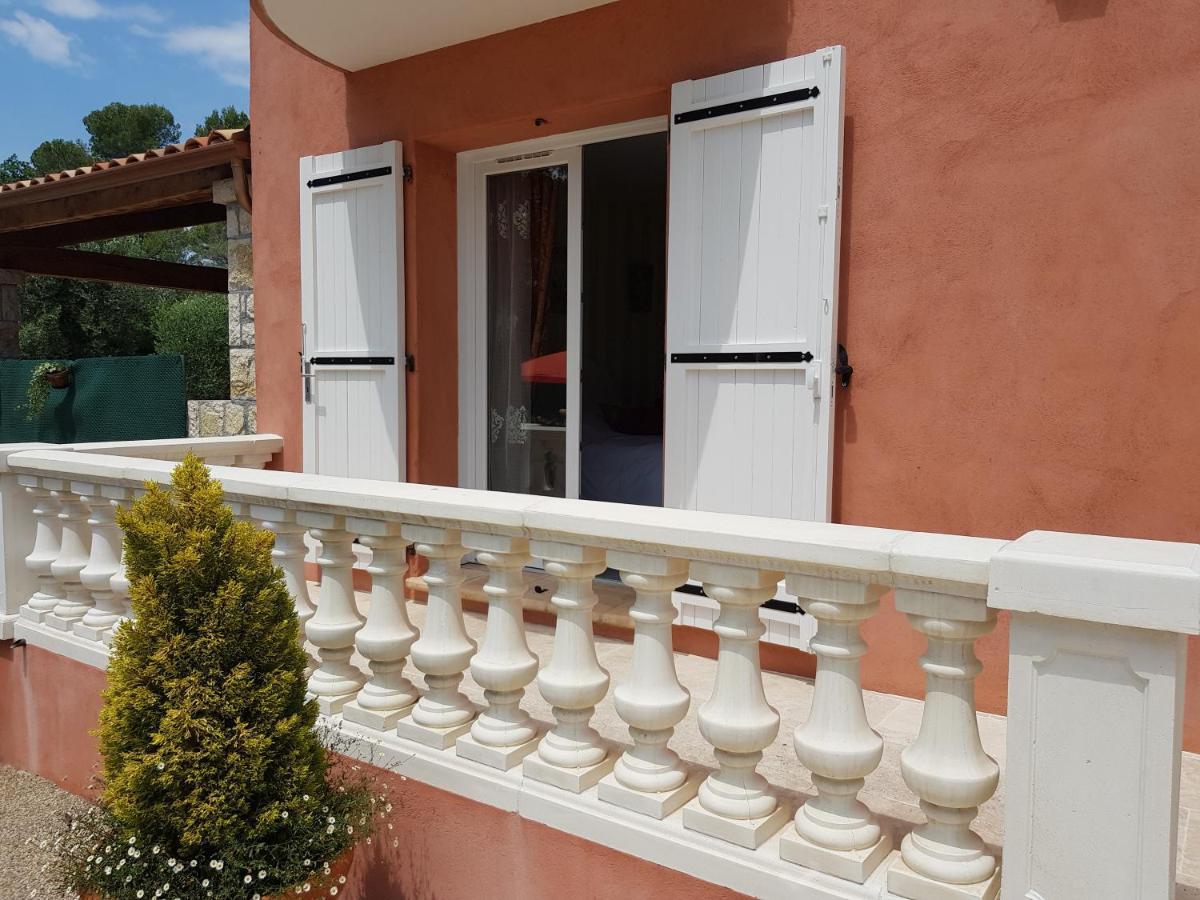 Mas D'Azur Bed and Breakfast Roquefort-les-Pins Exterior foto